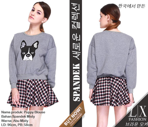 blouse puppy long B659 (SUPPLIER LADY CLOTH)