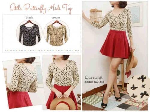 blouse little butterfly B674 (SUPPLIER LADY CLOTH)