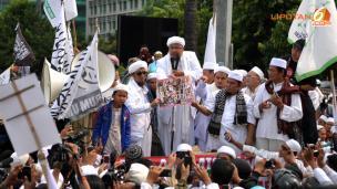 Survei Capres FUI: Habib Rizieq 60%, Jokowi 0%