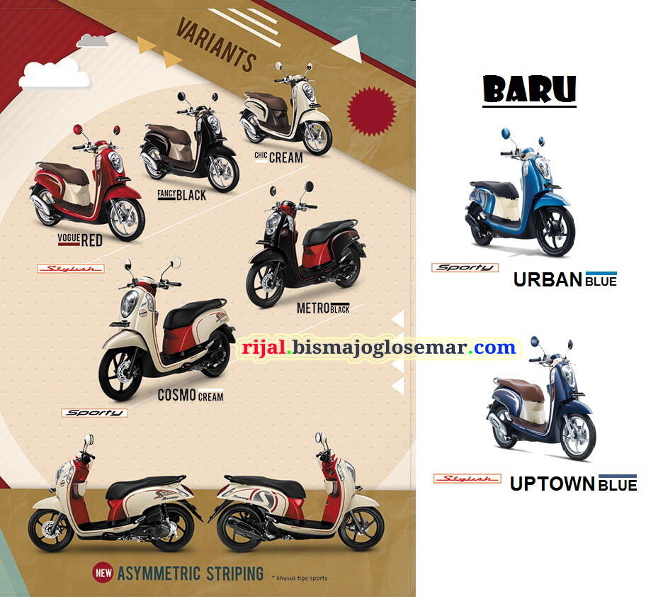 Terjual Jual  Motor  Honda Scoopy  Fi Baru  Murah di Banyumas 