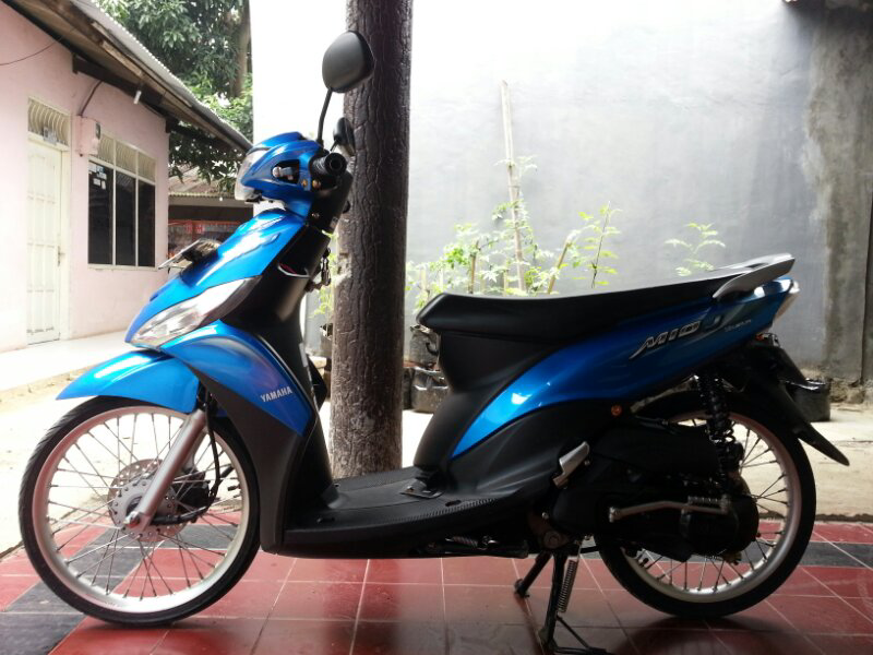 terbaru Modifikasi Mio J Biru