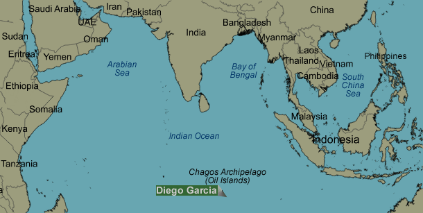 Ini dia Diego Garcia, Pangkalan Rahasia Amerika yang Diduga Sembunyikan Pesawat Malay