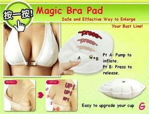 MAGIC BRA PAD - Air Bra Pad, boobs pump