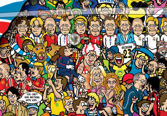 Ilustrasi Lengkap Kejadian-Kejadian Bersejarah di Dunia Sepakbola Dalam SATU GAMBAR