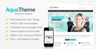 Aqua - Responsive HTML Template 