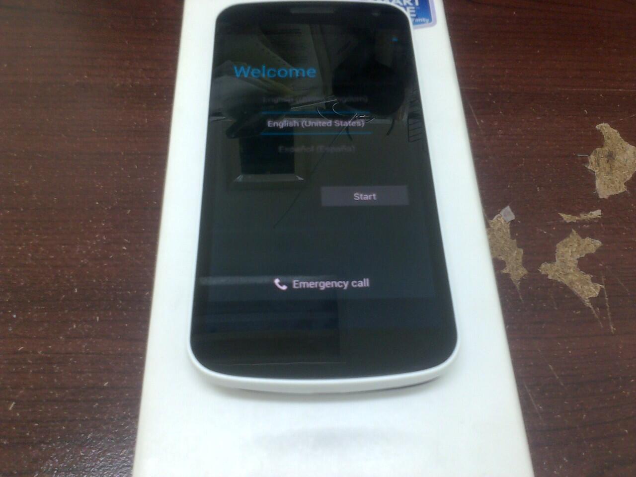 Samsung Google Nexus 3 i9250 white mulus