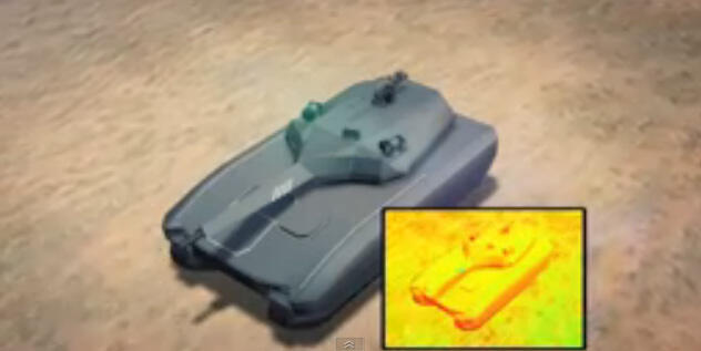 Tank Tempur Stealth Masa Depan PL01, bisa berubah jadi pohon, rumput &amp; mobil