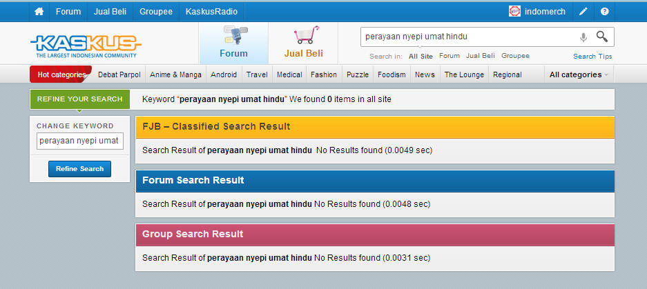 PERAYAAn NYEPI UMAT HINDU (no sara)