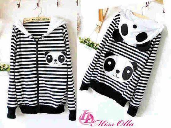 Jaket fleece kartun hk doraemon cat panda bear lucu murah!