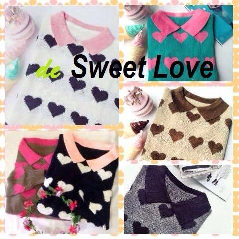 ready sweater rajut knit korea murah bagus hanya 70rb saja sista!!