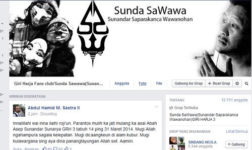 Mengenang Sosok Maestro Dalang Wayang Golek Jawa Barat H.Asep Sunandar Sunarya 