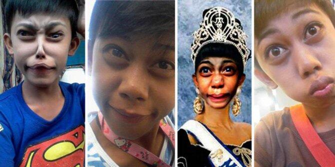 {HOT} Cerita wajah unik Gra Danica yang kerap jadi meme