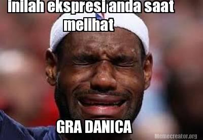 {HOT} Cerita wajah unik Gra Danica yang kerap jadi meme