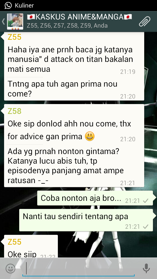 AYO BIKIN WA GRUP ANIME