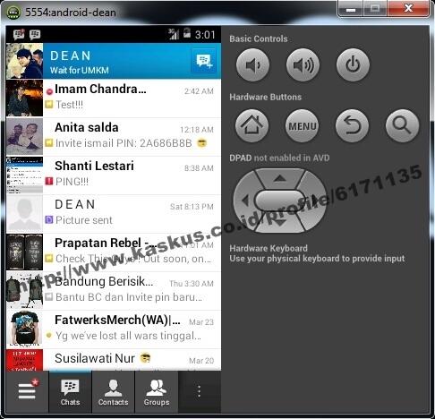 &#91;SHARE&#93; Cara Install BBM di PC Tanpa Bluestack/Genomotion