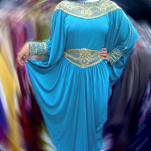 Dress Pesta Kaftan Vega