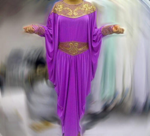 Dress Pesta Kaftan Vega