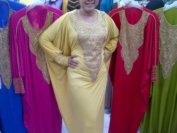 Dress Pesta Kaftan Zaskia