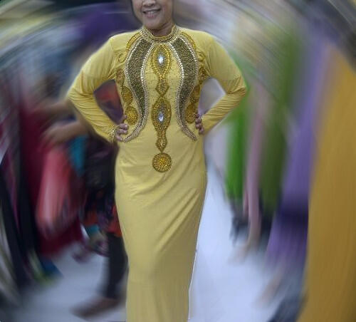 Dress Pesta Abaya Clara