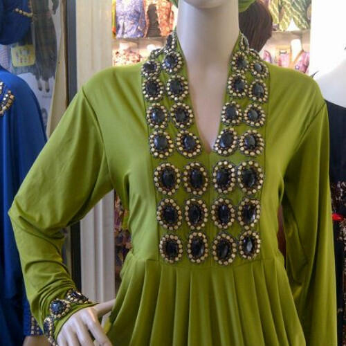 Dress Pesta Abaya Hena