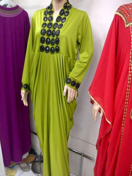 Dress Pesta Abaya Hena