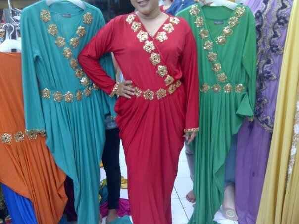 Dress Pesta Abaya Paris