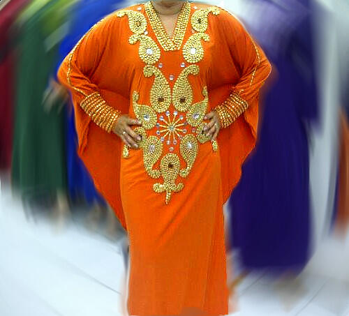 Dress Pesta Kaftan Romaine