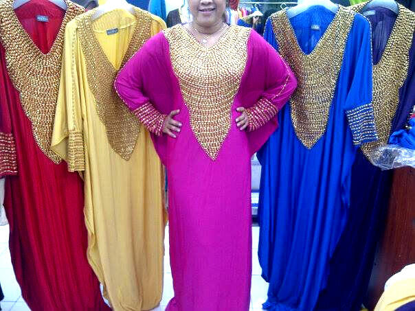 Dress Pesta Kaftan Rossana