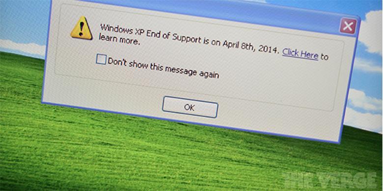 "Kiamat Windows XP" Tinggal Hitungan Hari