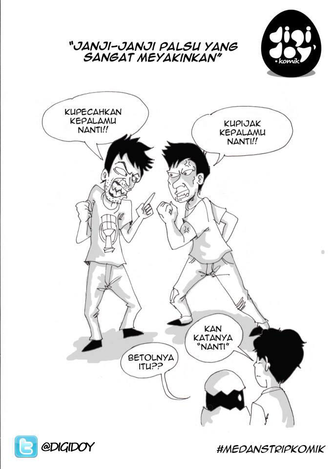 Ini Cerita Kami dari Medan dalam Komik Strip