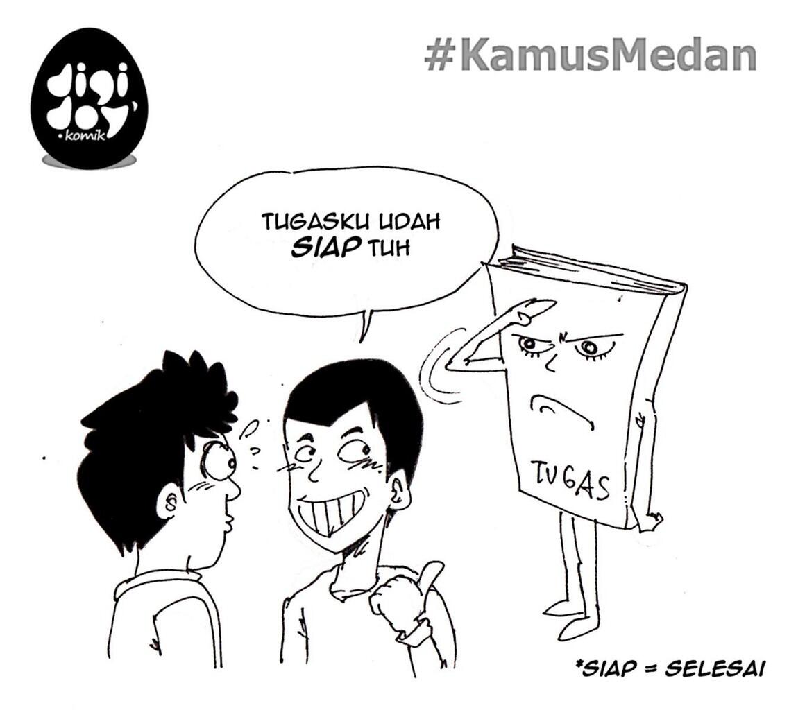 Ini Cerita Kami dari Medan dalam Komik Strip