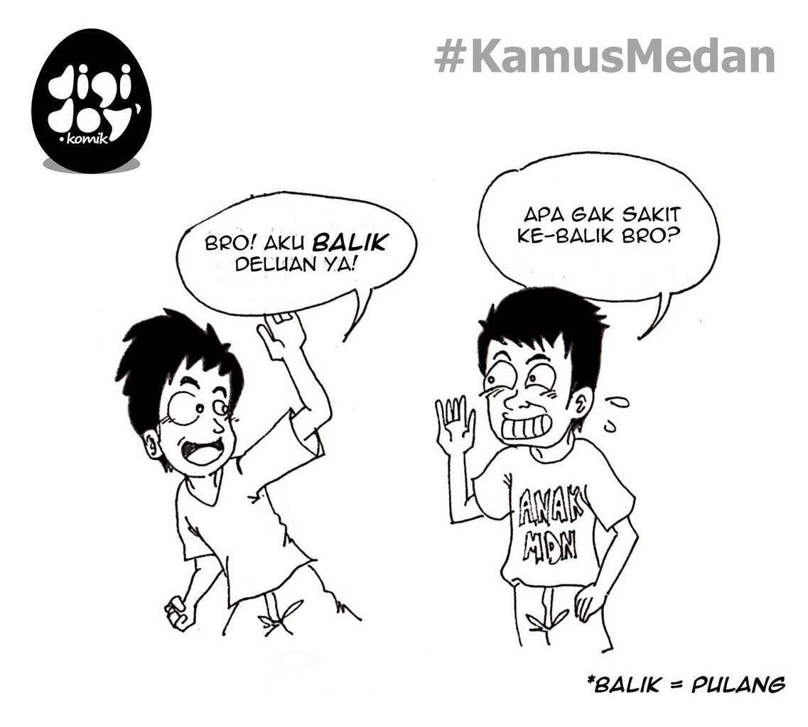 Ini Cerita Kami dari Medan dalam Komik Strip