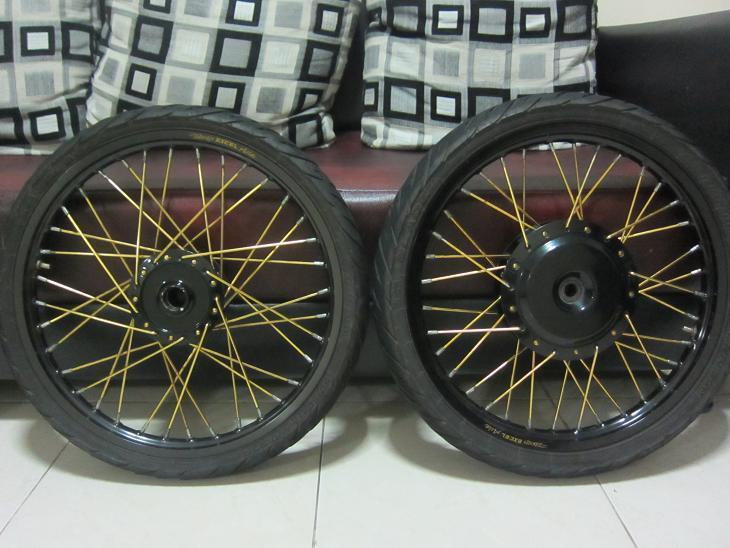 Terjual WTS Velg  120 140 17 Takasago  Excel  Asia For 