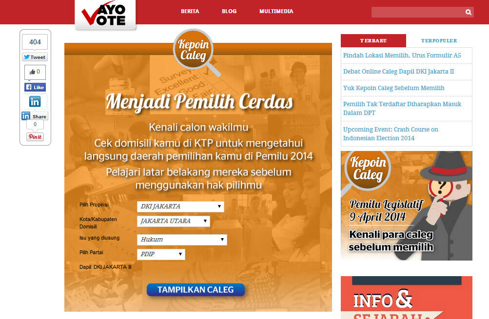 STRATEGI JITU IKUT PEMILU!