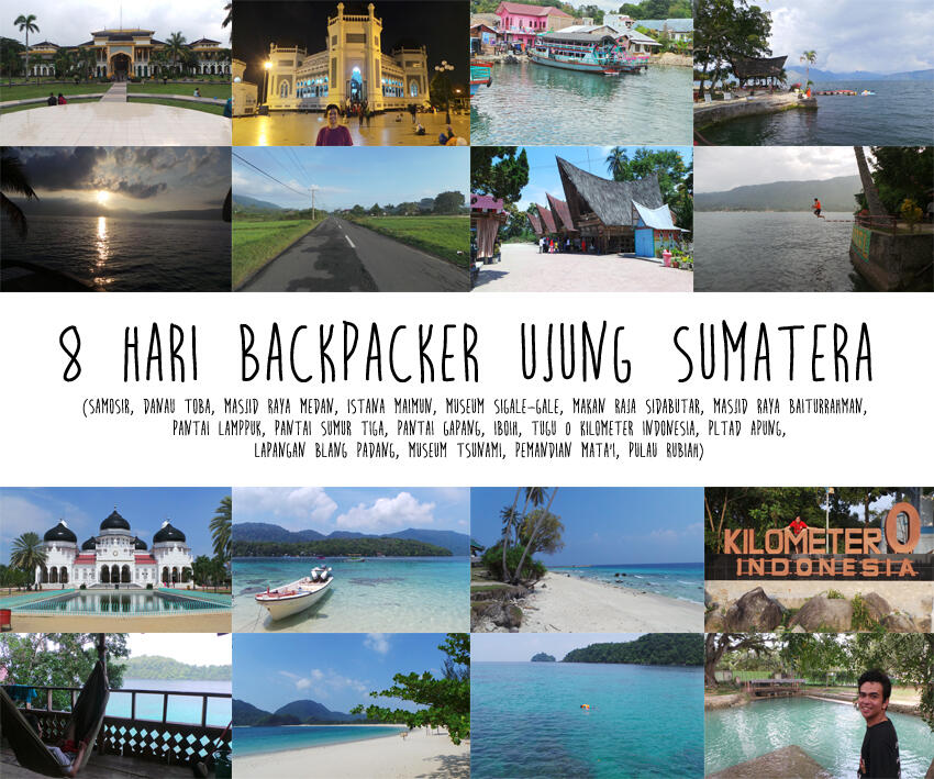 8 Hari Backpacker Ujung Sumatera (Medan-Samosir-Aceh-Sabang)