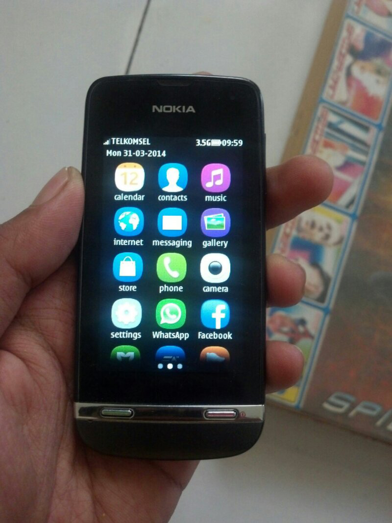 Nokia asha 311 msh garansi semarang