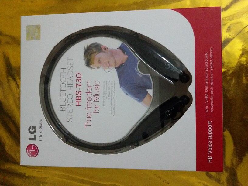 Jual Bluetooh Stereo Merk LG HBS-730 Original Murah Hanya Rp 425,000