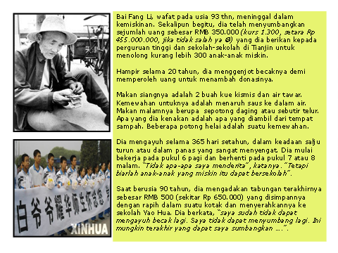 KISAH INSPIRASI GAN ! TUKANG BECAK INI MENYEKOLAH KAN BANYAK ANAK GAN