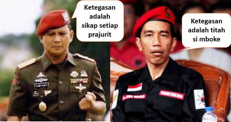 Elektabilitas Prabowo &amp; GERINDRA menyalip Jokotron &amp; PDIP (ups... kaboor...) 