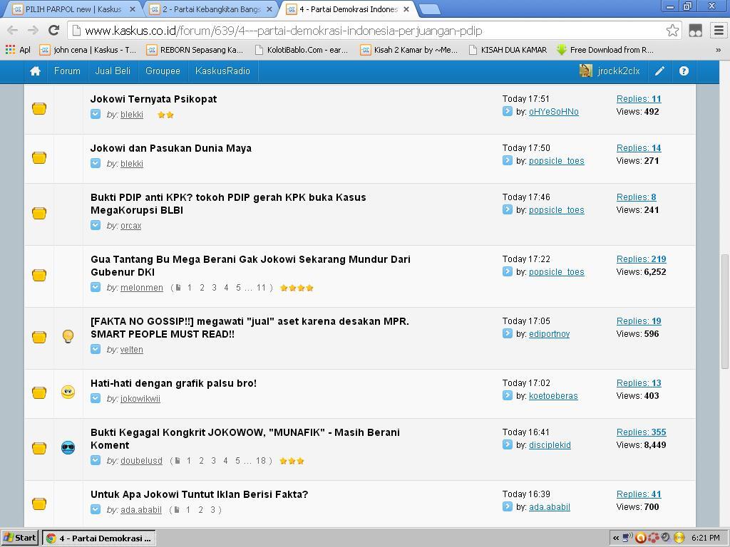 Maaf, ane kecewa masuk forum Debat Parpol