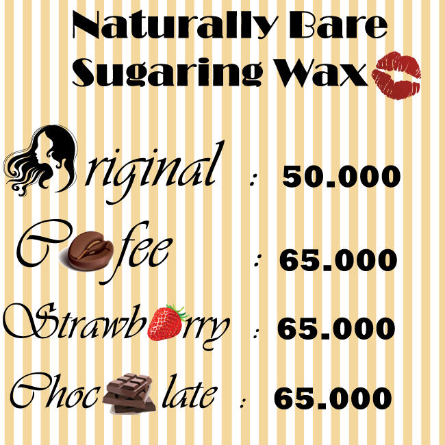 Sugar Wax | varian baru | BISA tanpa strips