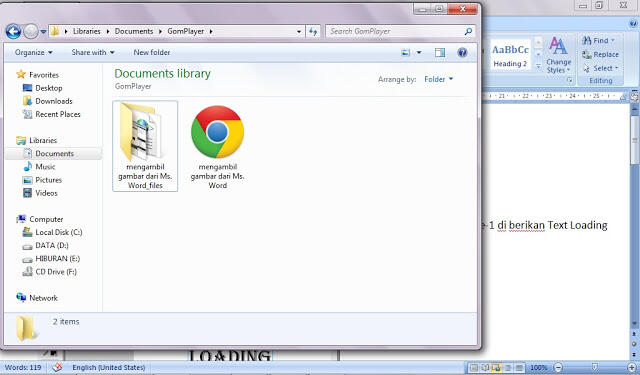 Cara Mengambil Gambar dari File Ms. Word