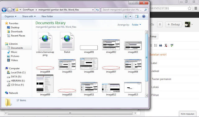 Cara Mengambil Gambar dari File Ms. Word