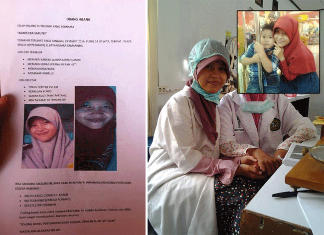 Hilang di Mall, Agnes Pernah Bergaul dengan Wanita Bercadar 