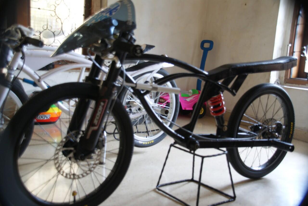 Gravity Bike, Meluncur Tanpa Pedal