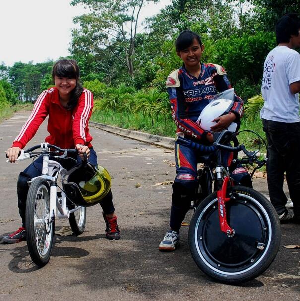 Gravity Bike, Meluncur Tanpa Pedal