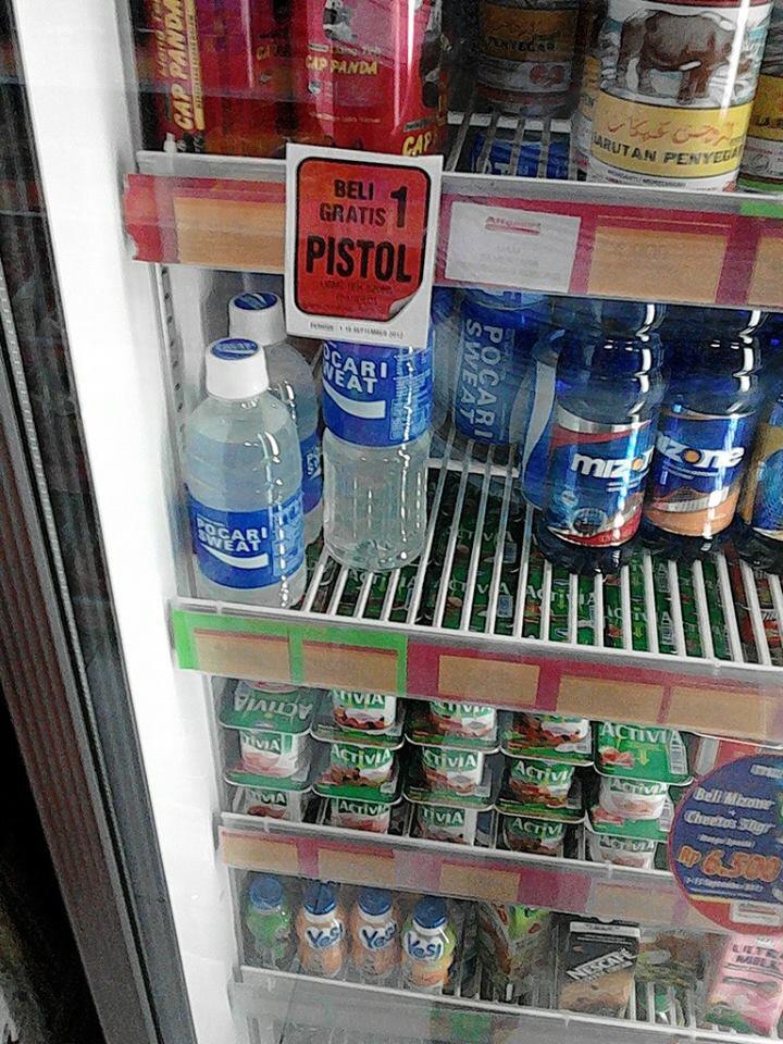 Beli 1 Gratis &quot;Pistol&quot;
