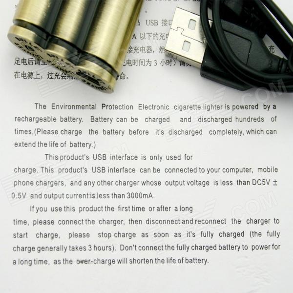 USB Lighter Peluru (Recharger NEW)