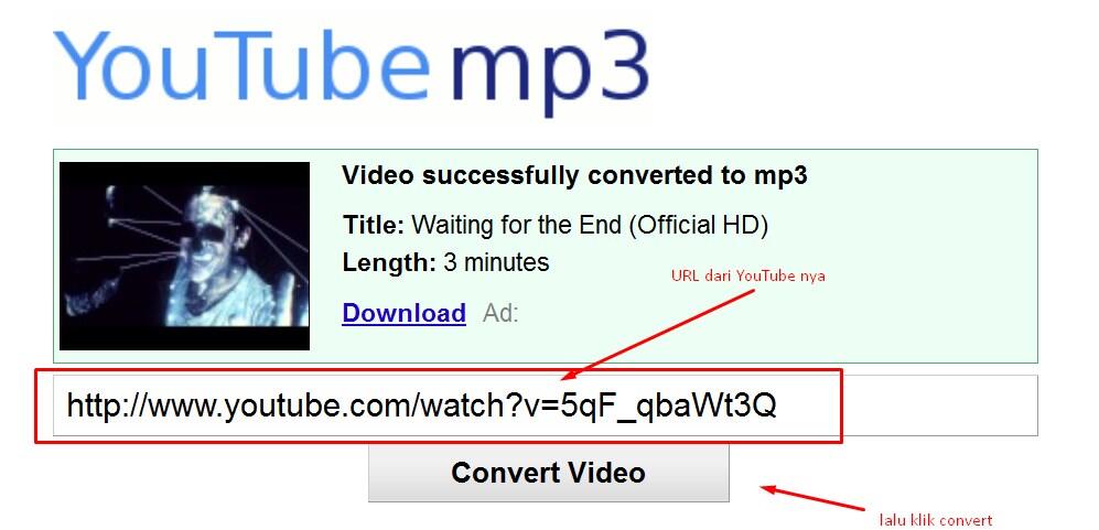 Download mp3 dari YouTube ? bisa !