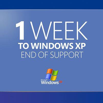 8 Hari Lagi Menuju Kematian Windows XP, yukk ungkapin perasaan sebelum kematiannya 